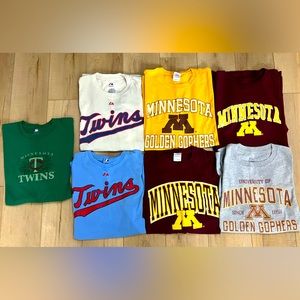 Minnesota Sports T-Shirt Bundle XXL